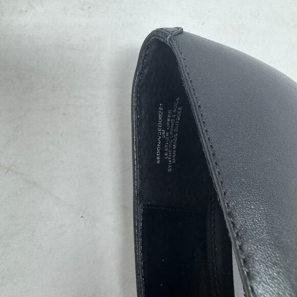 Steve Madden Black Pointed Toe High Heel Pumps Size 9 Stiletto Dress Party Shoes - Picture 9 of 11